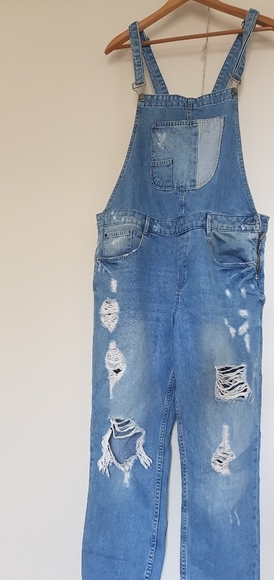Zara jeans jumpsuit - Picture 1 of 2